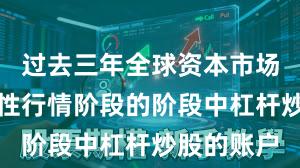 过去三年全球资本市场处于结构性行情阶段的阶段中杠杆炒股的账户